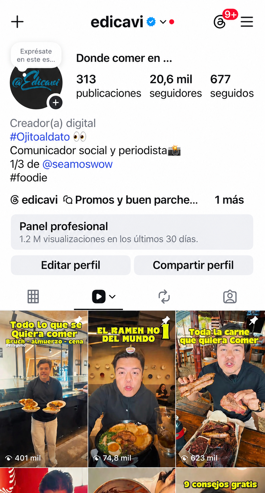 @edicavi Instagram